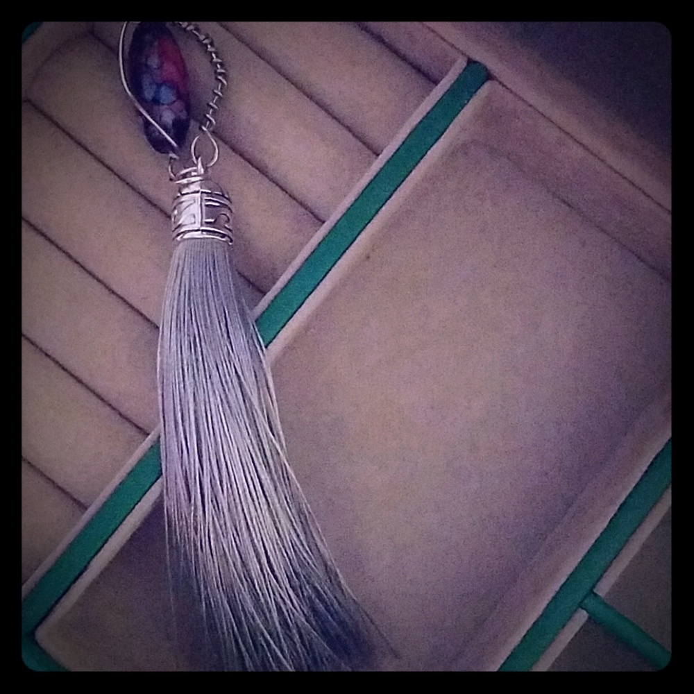 Bead n Tassel Pendant